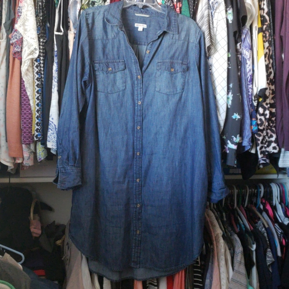 DENIM DRESS